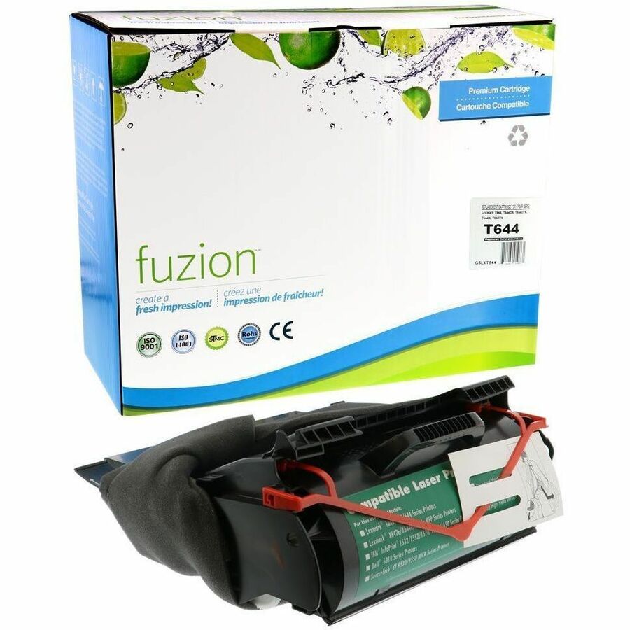 fuzion Lexmark 64415XA Remanufactured Toner High Yield - Black
