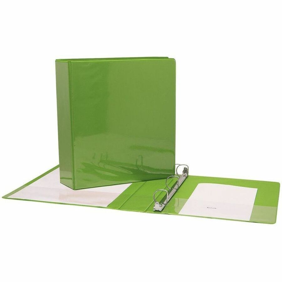 GEO 2" Presentation Binder - Light Green