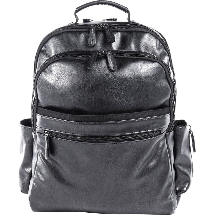 bugatti Valentino Carrying Case (Backpack) for 15.6" Notebook - Black - BKP116-BLACK