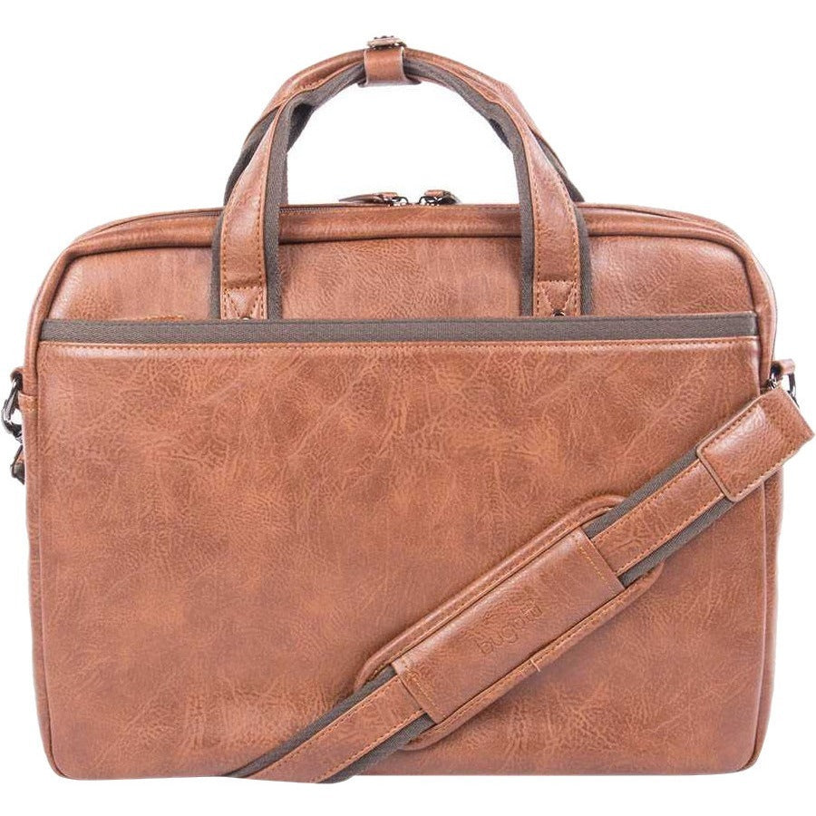 bugatti Valentino Carrying Case (Briefcase) for 15.6" Notebook - Cognac - EXB532-COGNAC