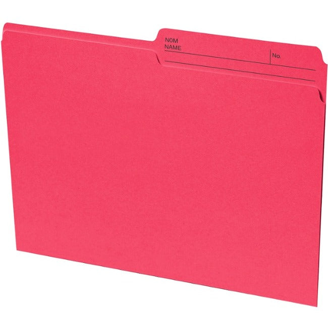 Continental 1/2 Tab Cut Letter Recycled Top Tab File Folder