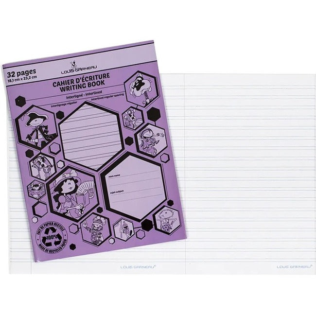 Louis Garneau Small Exercise Book, Interlined