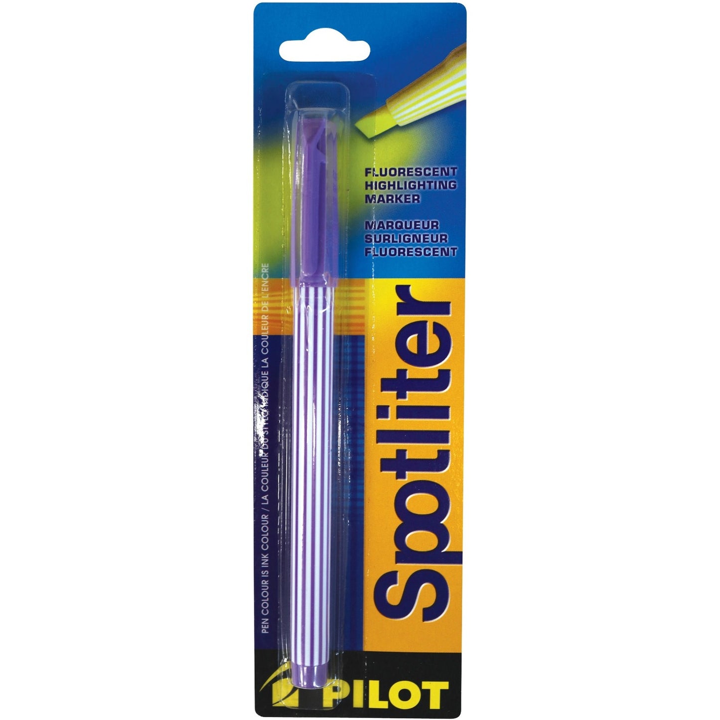 Pilot Spotliter Highlighter Chisel Tip Purple
