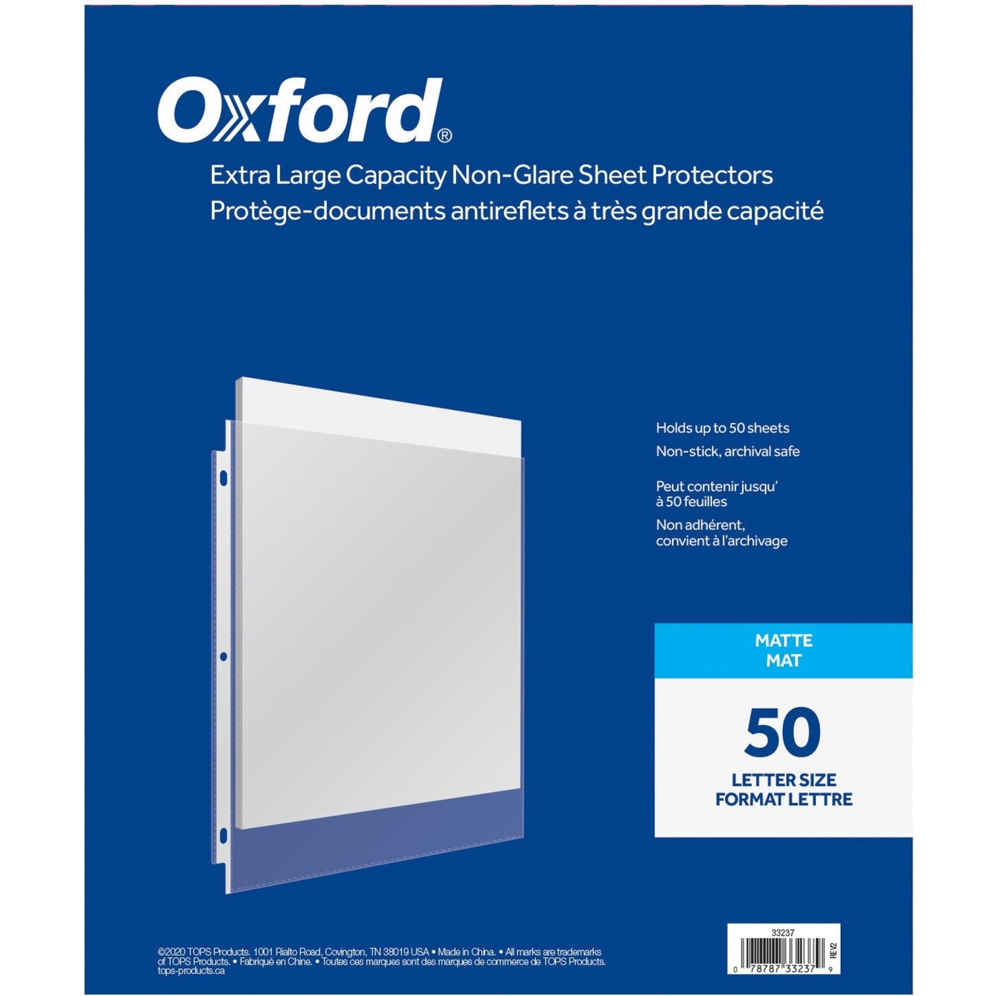 Oxford 33237 Sheet Protector