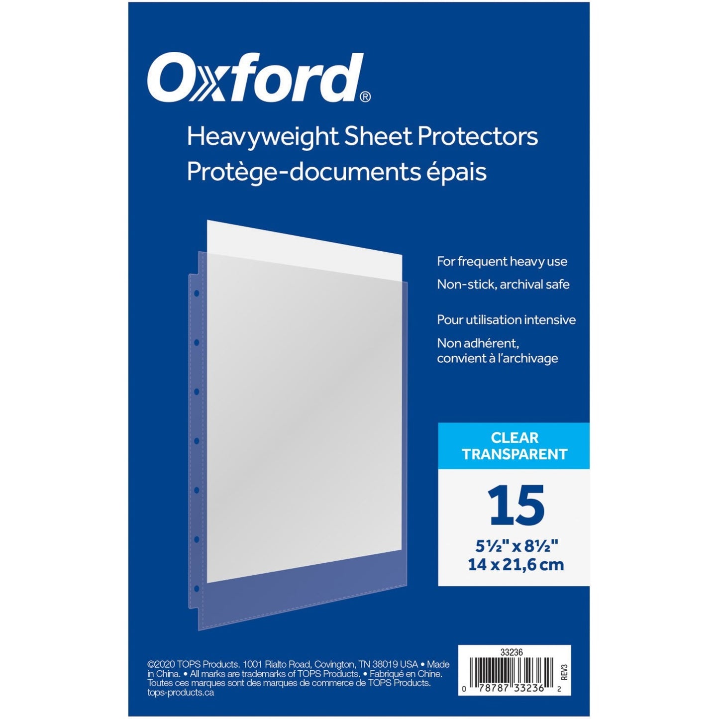 Oxford 33236 Sheet Protector