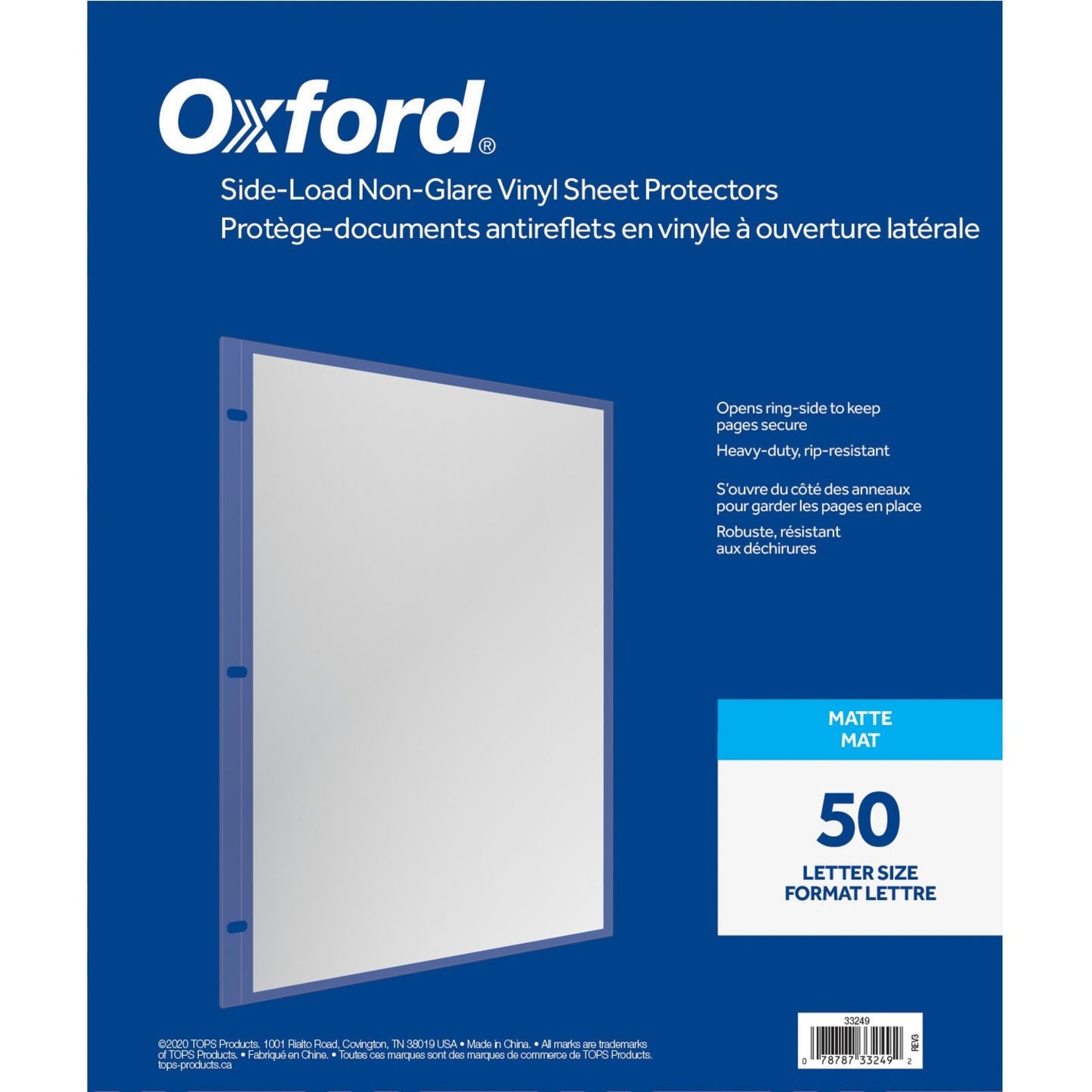 Oxford 33249 Sheet Protector