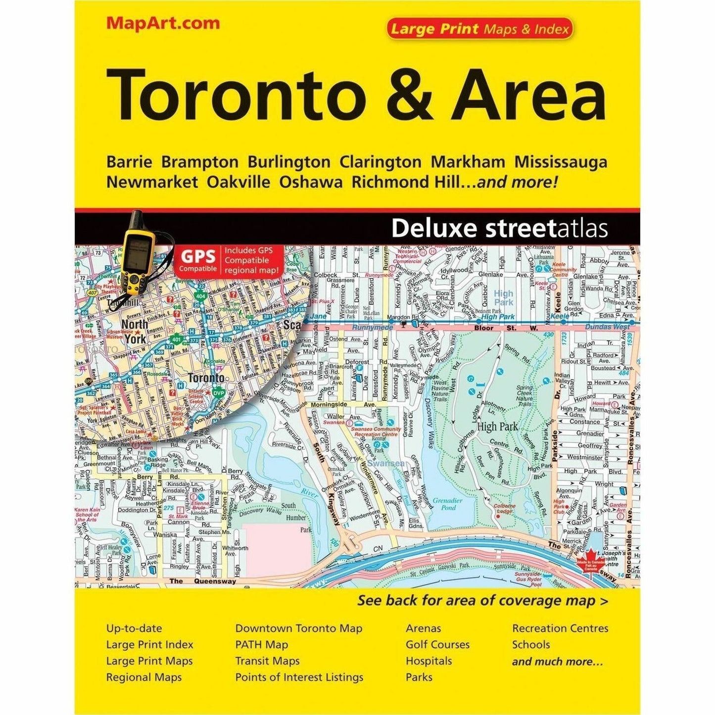 PUBLICATIONS MAP ART Map
