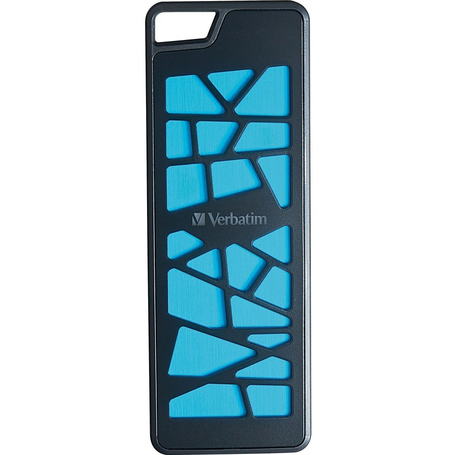 Verbatim VGX1000 2 TB Portable Solid State Drive - M.2 External - PCI Express NVMe - Black - 70886