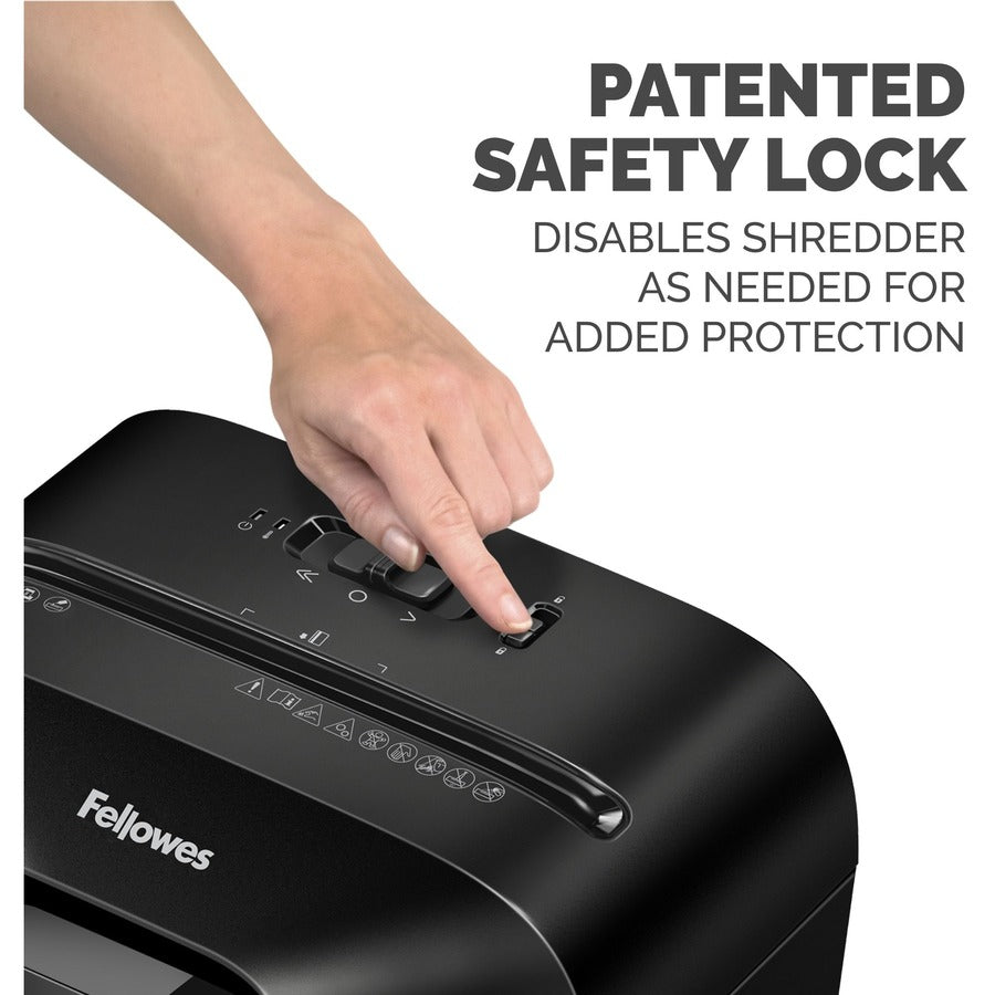 Fellowes Powershred LX41 8 Sheet Micro-Cut Shredder - 4402001
