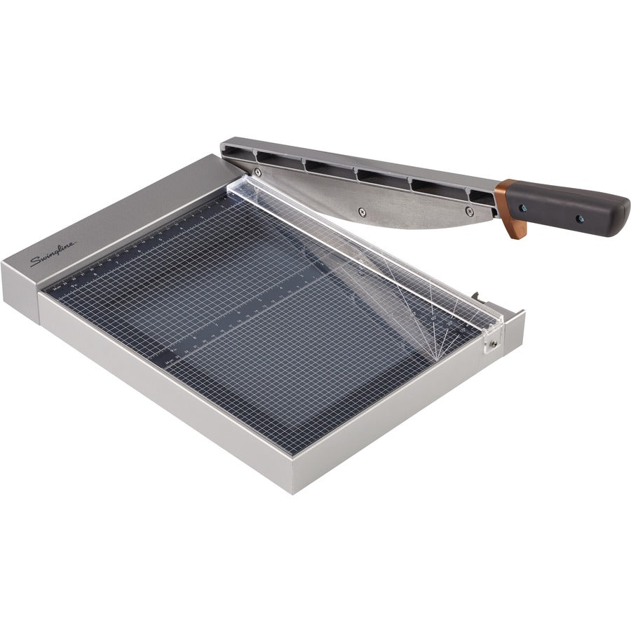 Swingline ClassicCut 1225G Guillotine Trimmer with EdgeGlow, Glass, 12" , 25 Sheets - G7010005