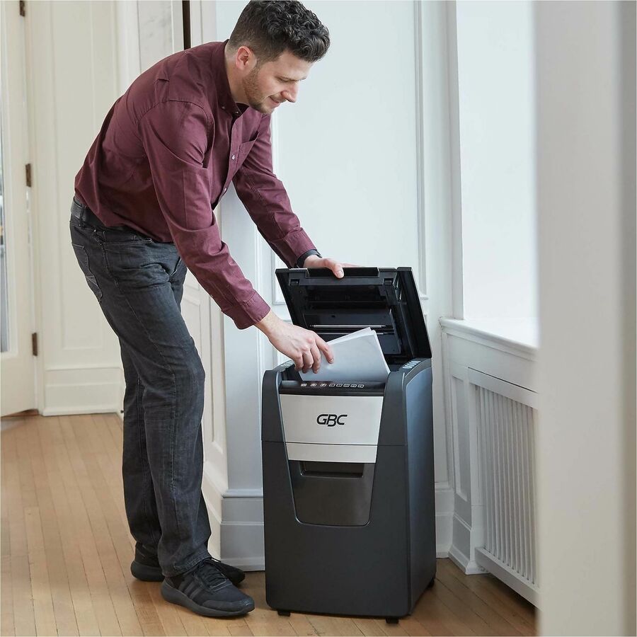 GBC AutoFeed+ Home Office Shredder, 150X, Super Cross-Cut, 150 Sheets - WSM1757604