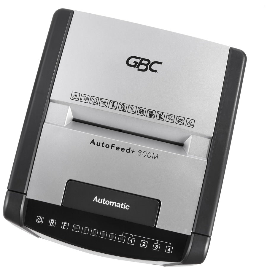 GBC AutoFeed+ Office Shredder, 300M, Micro-Cut, 300 Sheets - WSM1757609