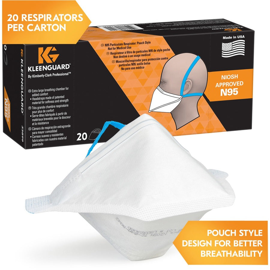 Kleenguard N95 Pouch Respirator - 53899
