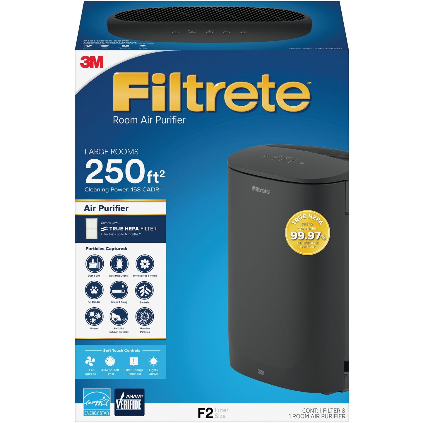 Filtrete FAPCA-C03BA-F2 Air Purifier