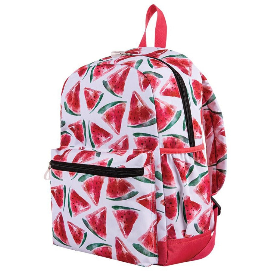 Bond Street Carrying Case (Backpack) for 14" Notebook, School, Accessories, Shoes - Watermelon
