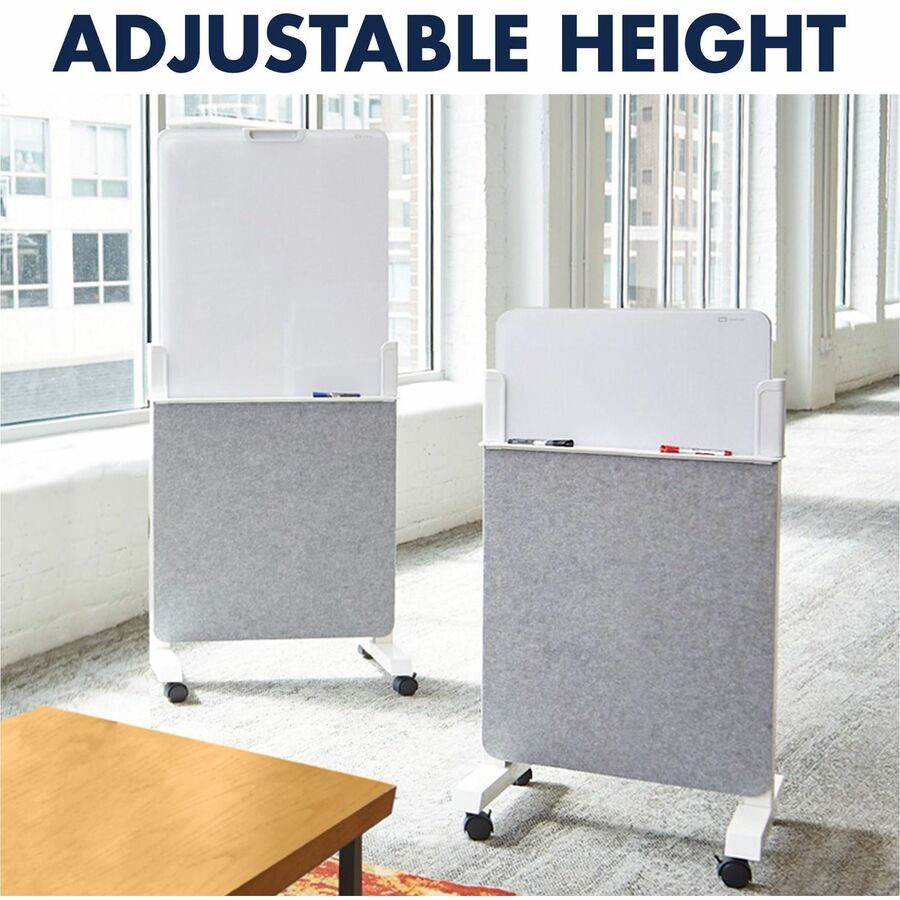 Quartet Agile Glass Dry-Erase Easel - Q293066W