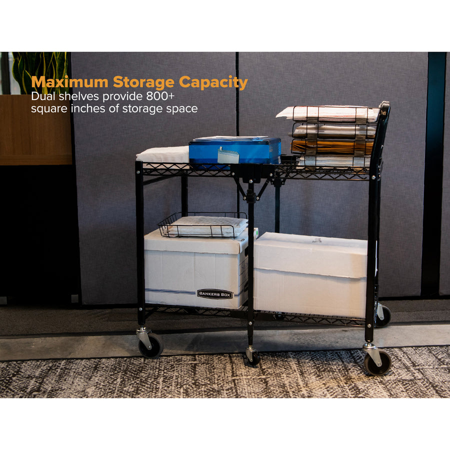 Bostitch Stowaway Folding Utility Cart - BSACLGBLK