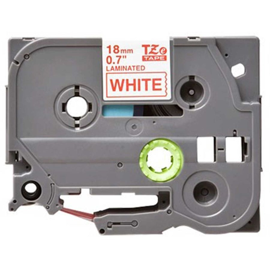 Premium Tape Tape - Alternative for Brother TZe242 - Red on White - AZ242