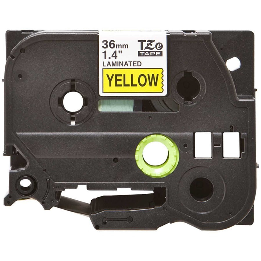 Premium Tape Tape - Alternative for Brother TZ-661 - Black on Yellow - AZ661