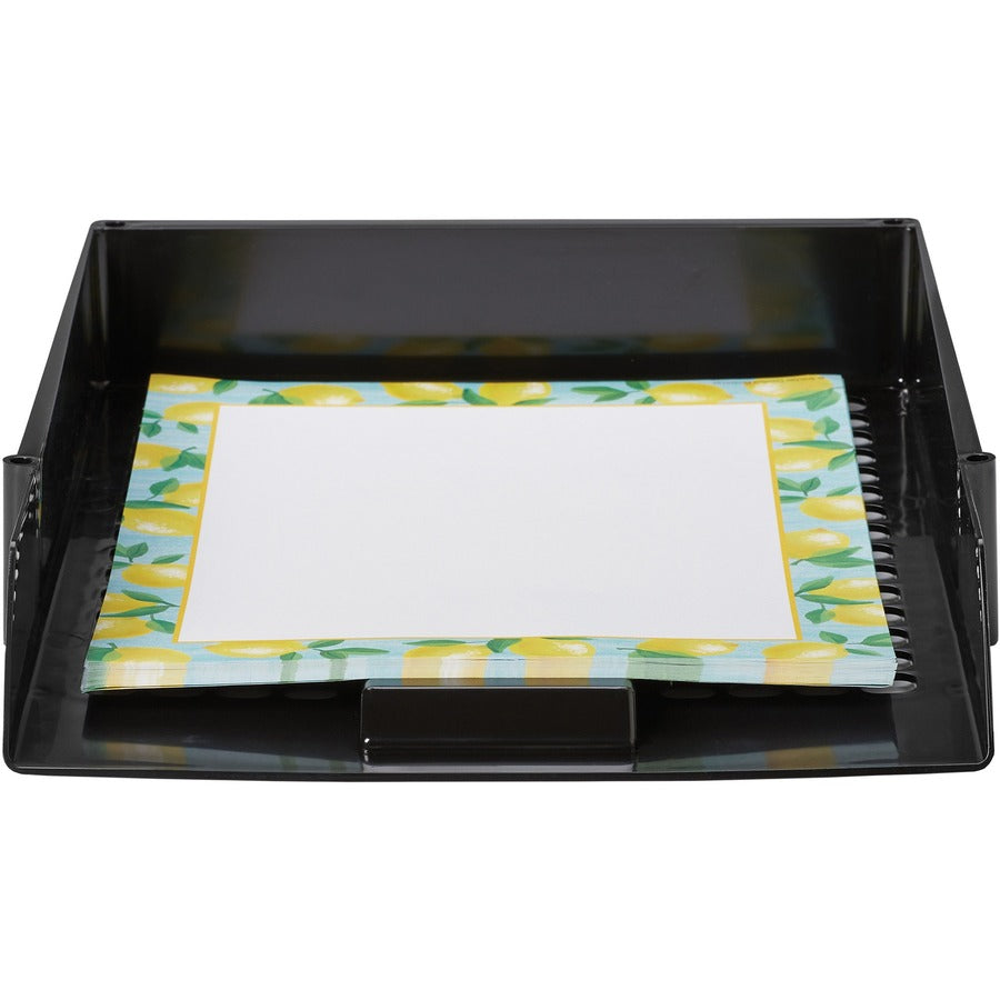 Deflecto AntiMicrobial Industrial Front-Load Tray - 63905
