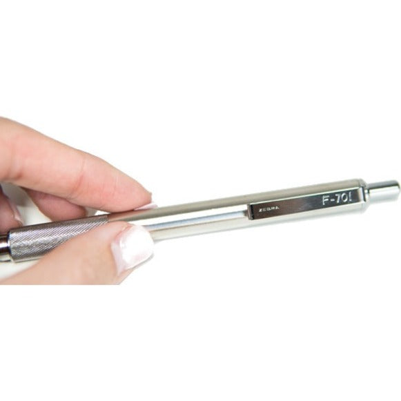 Zebra F-701 Retractable Ball Point Pen Fine Point - 29411A