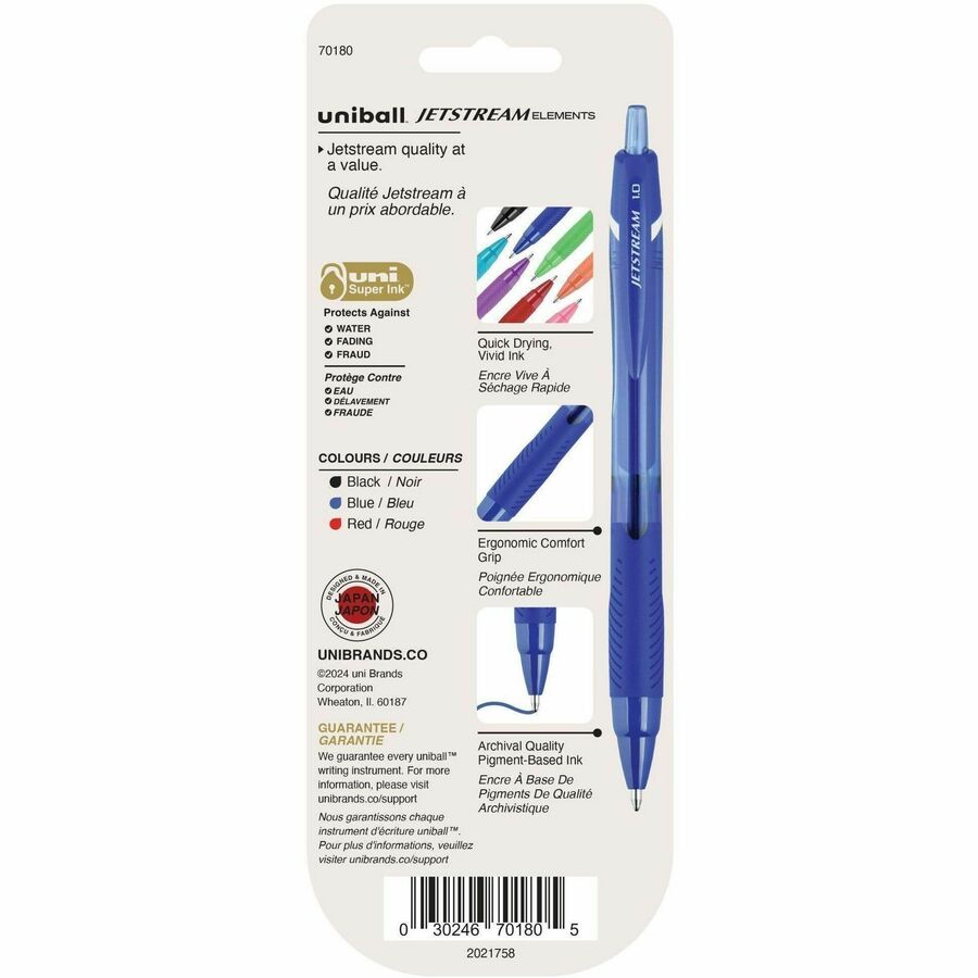 uniball Jetstream Elements Ballpoint Pens - 70180