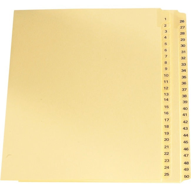 Davis Group Legal Exhibit Index Buff 1 to 50, Letter Size