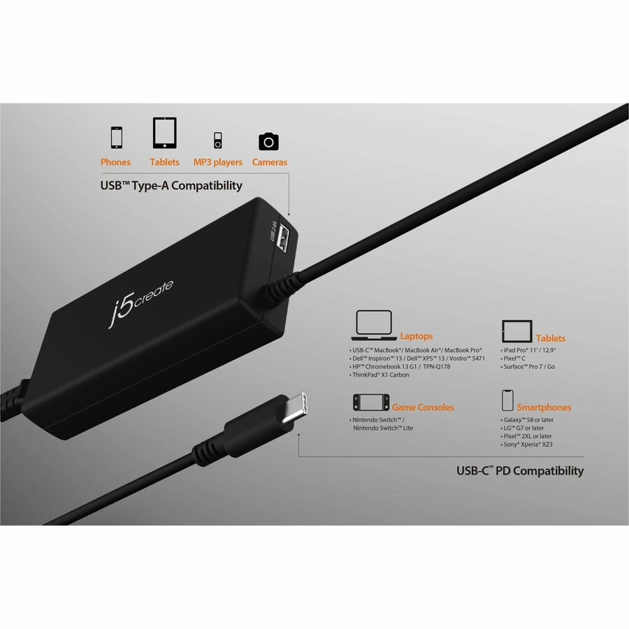j5create 100W PD USB-C Super Charger - JUP2290