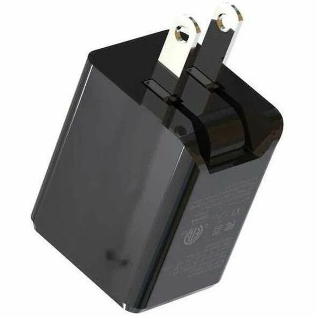 Blu Element BEWCA20WB Wall Charger Dual USB-C 20W PD and USB-A Black - 101-1468