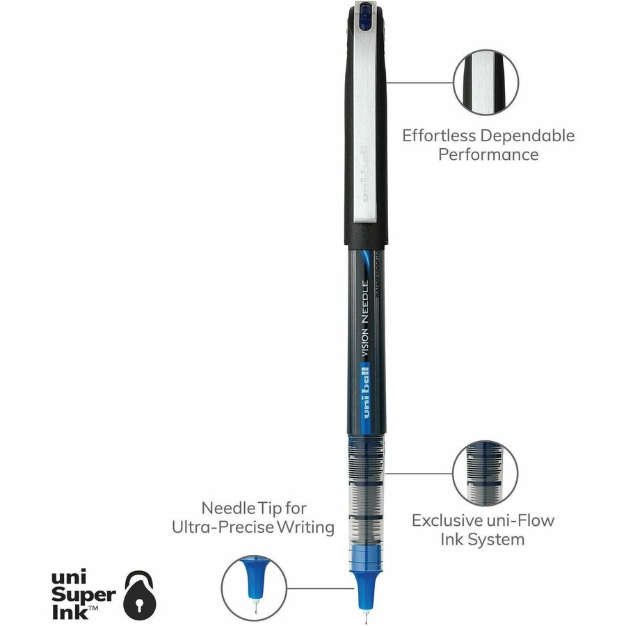 uniball™ Vision Needle Rollerball Pens - UBC1734919