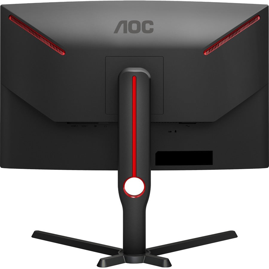 AOC CQ27G3S 27" Class WQHD Curved Screen Gaming LCD Monitor - 16:9 - Black, Red - CQ27G3S