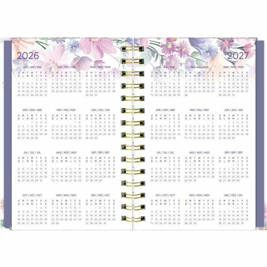 Blueline Passion Weekly/Monthly Planner 8"x 5" , Bilingual - C34001C.01B