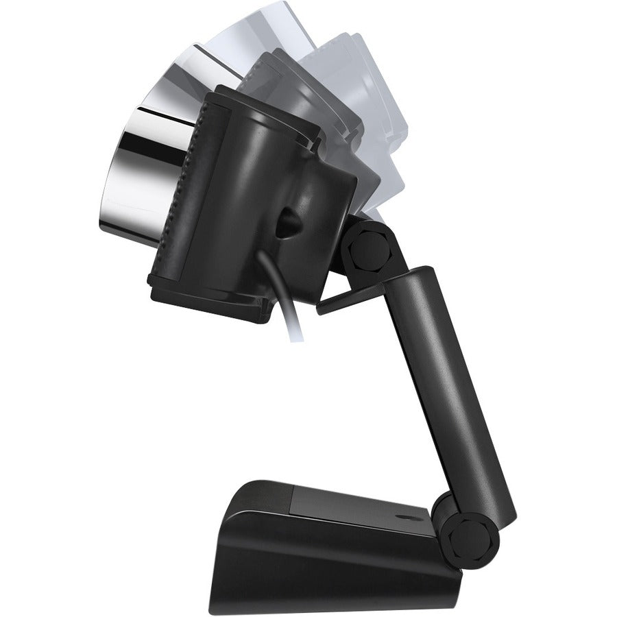 Adesso CyberTrack H4 Webcam - 2.1 Megapixel - 30 fps - Black, Silver - USB 3.0 - 1 Pack(s) - 829107