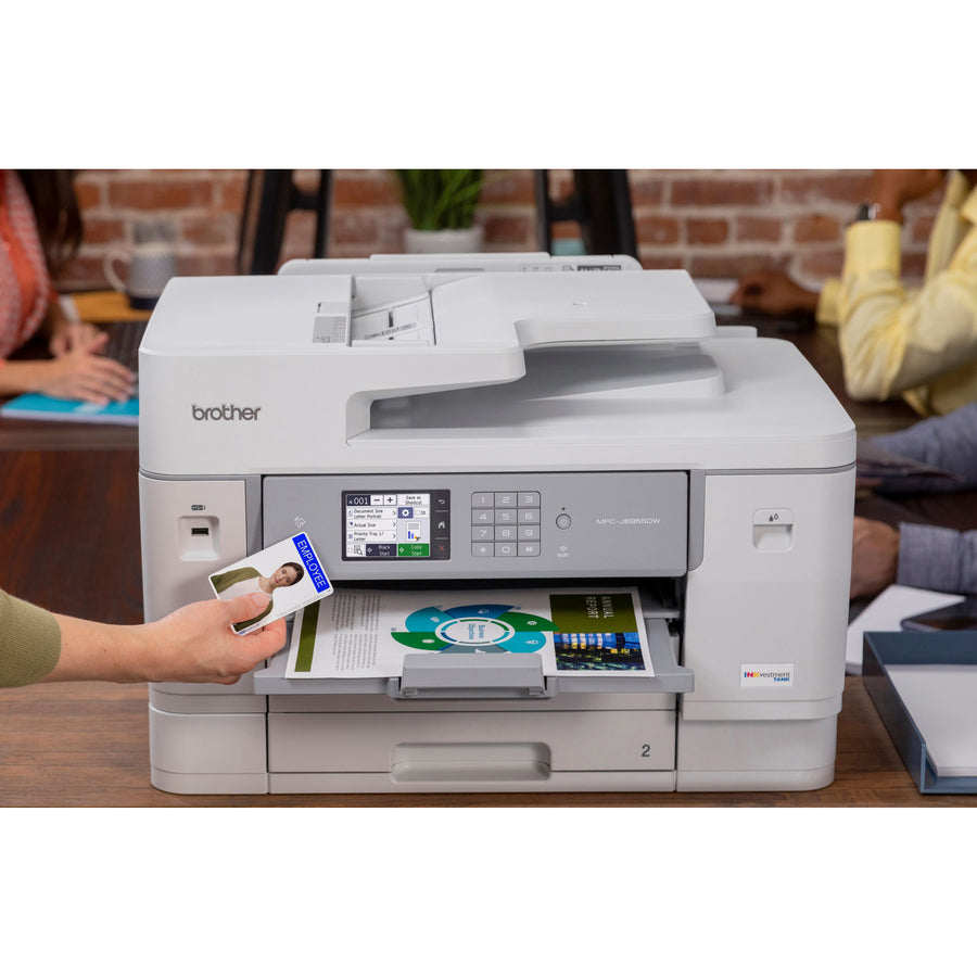 Brother MFC-J6955DW Wireless INKvestment Tank Inkjet Multifunction Printer - Color - MFC-J6955DW