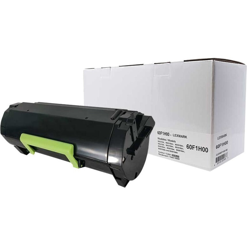 White Box Toner Cartridge 60F1H00 - Black - 1 Pack - CLEX60F1H00-WB