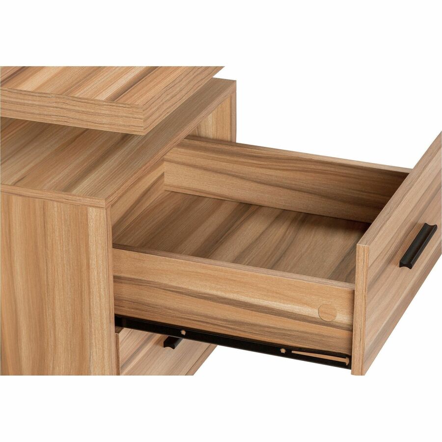 Monarch Specialties Computer Desk - 70"L / Reclaimed Wood / Black Metal / L/R - I7612