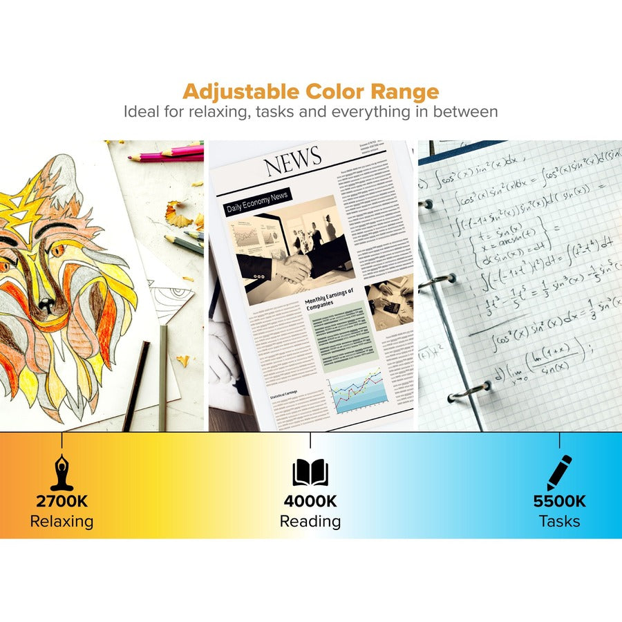 Bostitch LED Konnect Desk Lamp With Wireless Charger - 829419