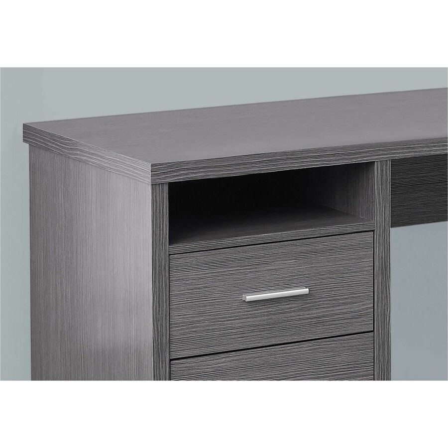 Monarch Specialties Computer Desk - 80"L / Grey Left Or Right Facing - I 7257