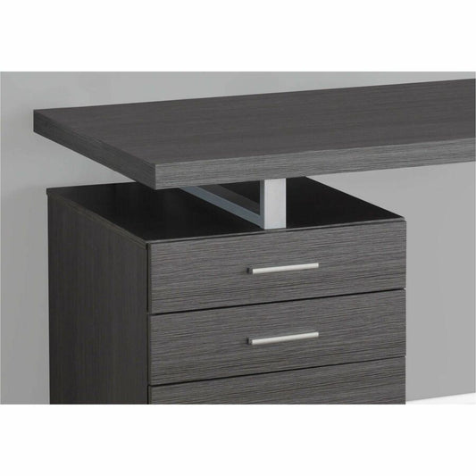 Monarch Specialties Computer Desk - 48"L / Grey Left Or Right Facing - I 7426