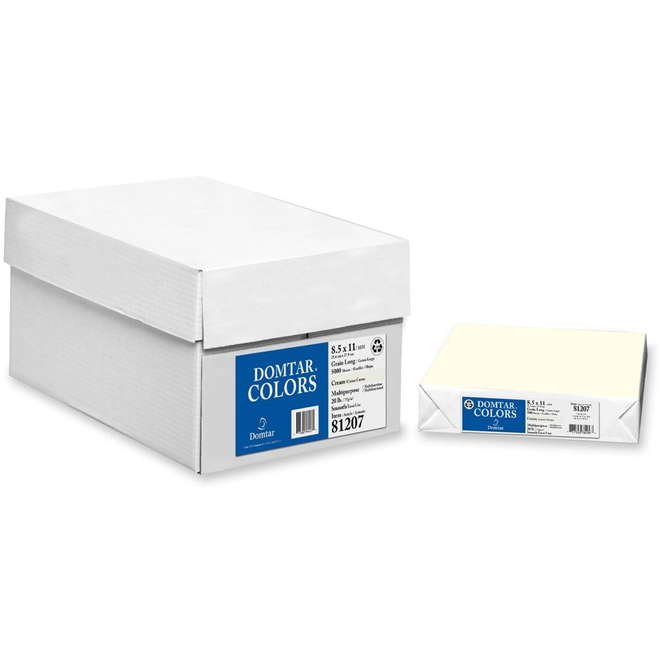 Domtar Colors Multipurpose Paper - Cream