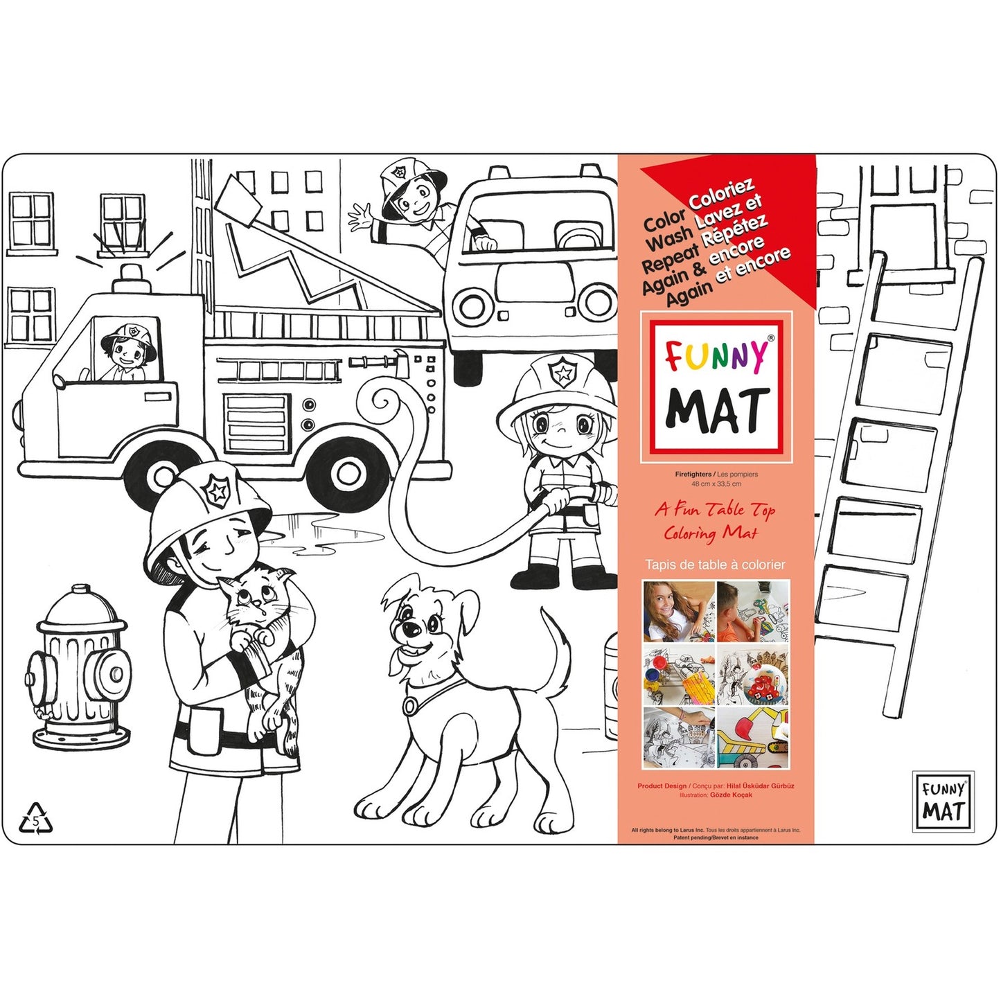 Funny Mat Drawing/Coloring Mat