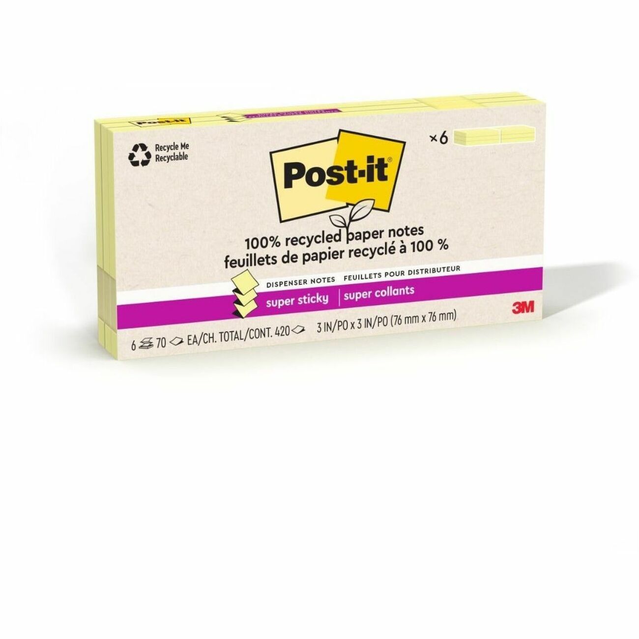 Post-it® Super Sticky Adhesive Note