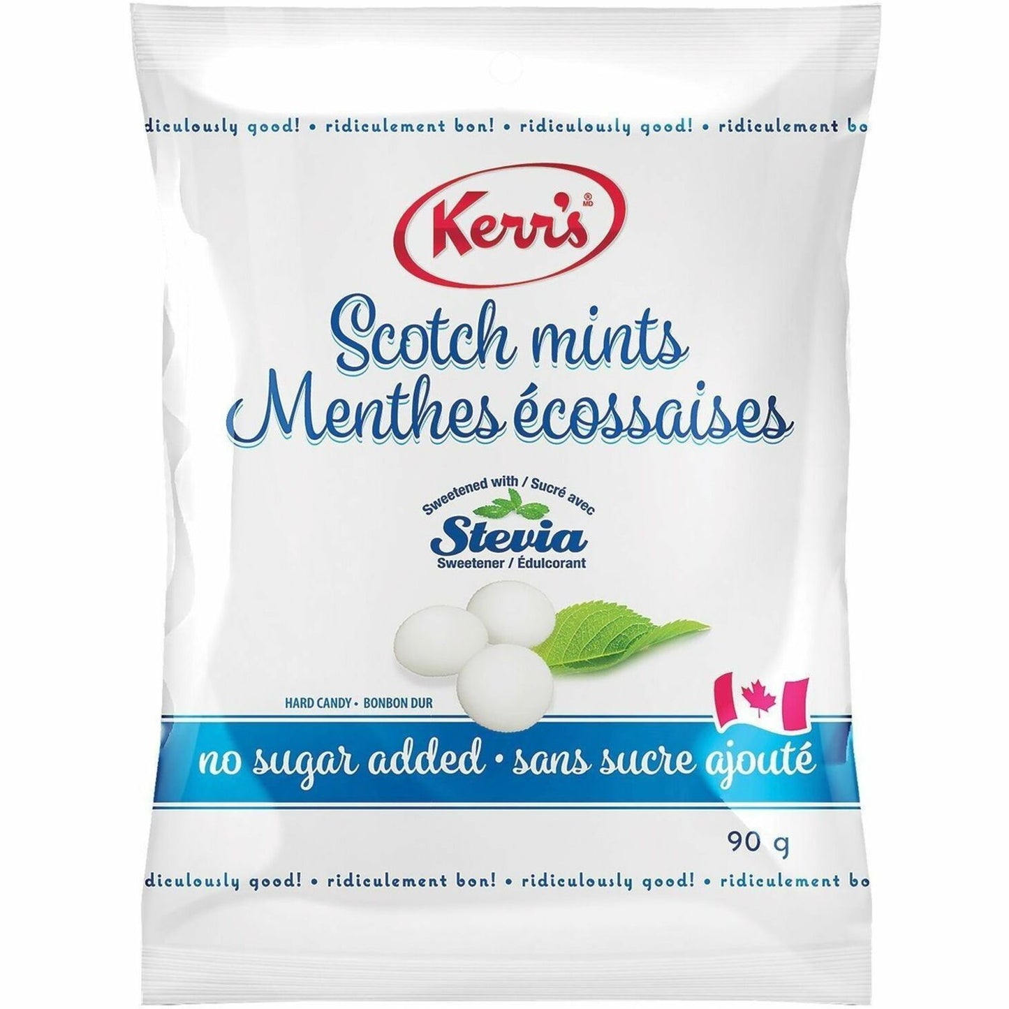 Kerr's No Sugar Added Scotch Mints 90g
