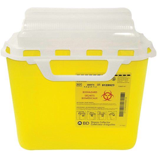 First Aid Central Sharps Container, 5.1L