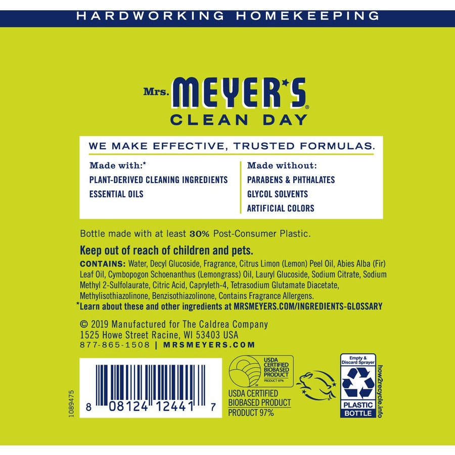 Mrs. Meyer's Lemon Verbena Multi-Surface Everyday Cleaner - 829845