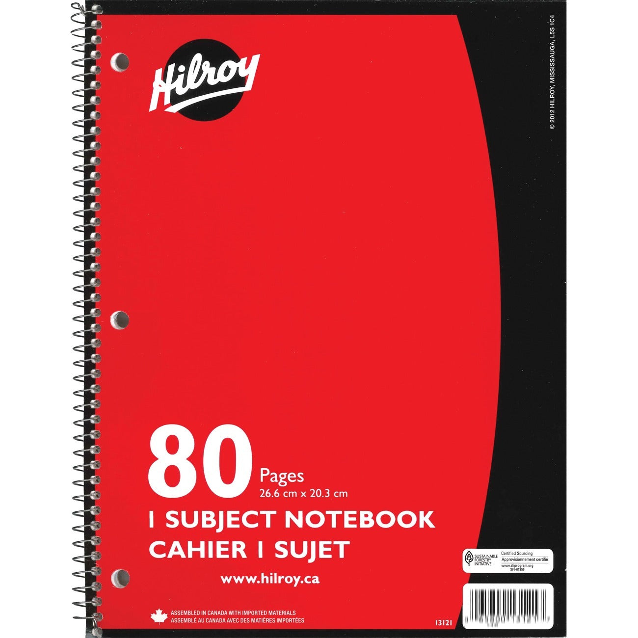 Hilroy Notebook