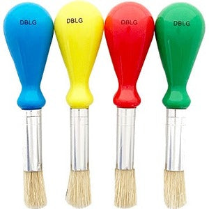 DBLG Import Junior Brushes with Bulb Handle