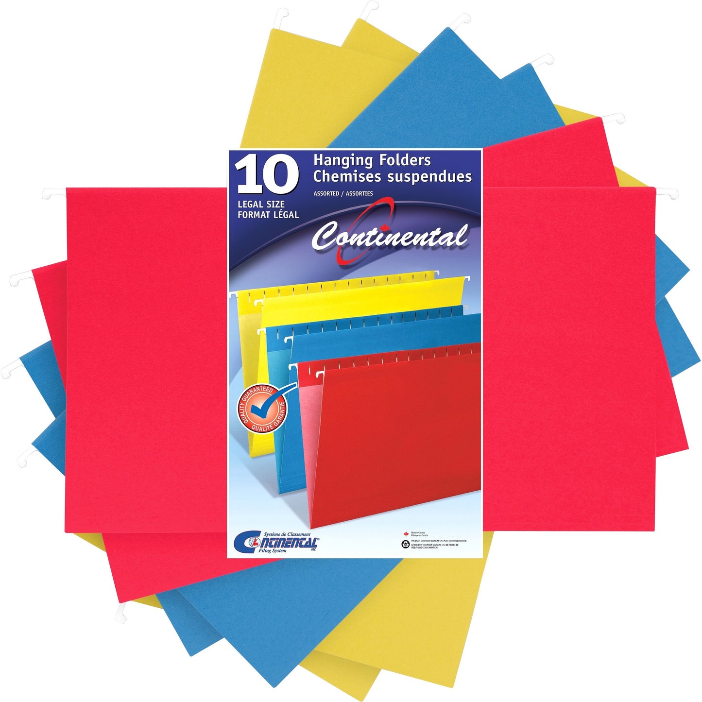 Continental Legal Recycled Hanging Folder