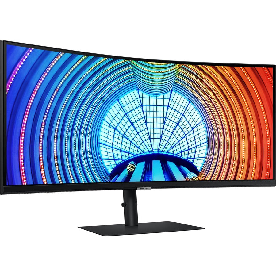 Samsung ViewFinity S6 S34A654UBN 34" Class UW-QHD Curved Screen LCD Monitor - 21:9 - Black - LS34A654UBNXGO