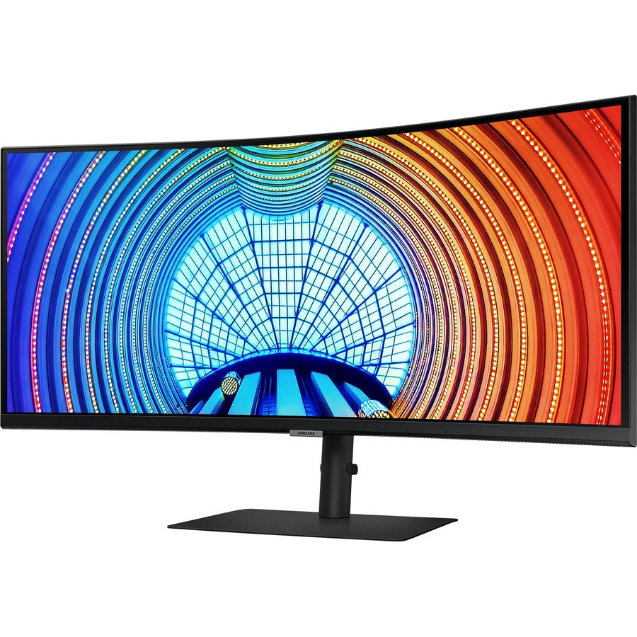 Samsung ViewFinity S6 S34A654UBN 34" Class UW-QHD Curved Screen LCD Monitor - 21:9 - Black - LS34A654UBNXGO